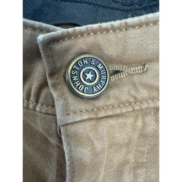 Johnson & Murphy Pima Cotton Khaki Chino Pants 32X32 - Picture 5 of 8